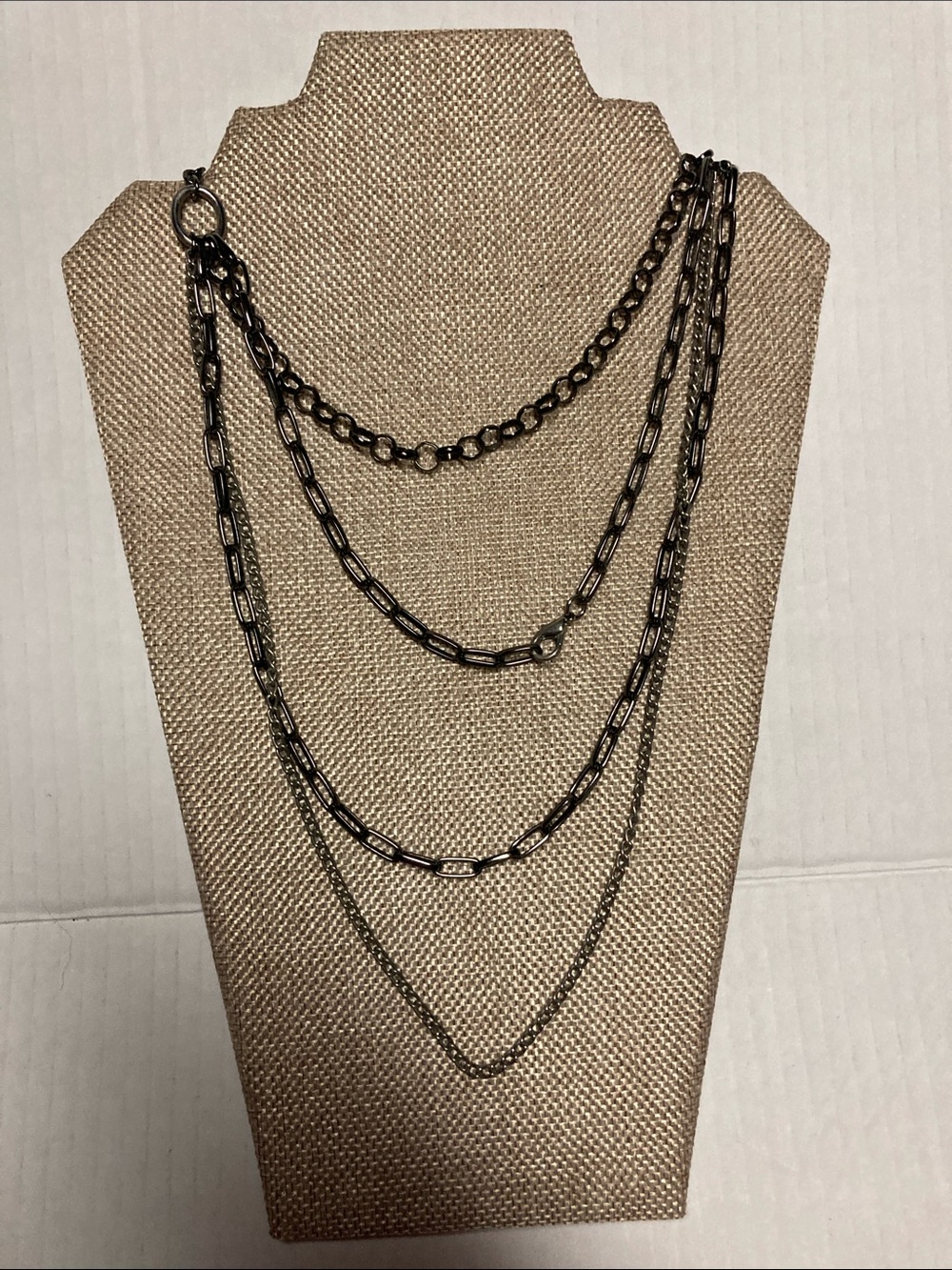 Multi-Layer Black Chain Necklace - Women Jewelry